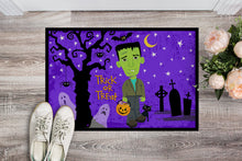 Load image into Gallery viewer, Halloween Frankie Frankenstein Doormat - 18x27 Decorative Floor Mat – Indoor/Outdoor Rug with Artistic Flair VHA3021MAT