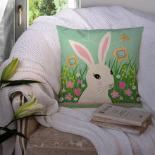 Load image into Gallery viewer, Easter Bunny Rabbit Throw Pillow - 14x14 Decorative Pillow – Art for Your Home &amp; Patio VHA3023PW1414