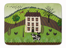 Load image into Gallery viewer, Folk Art Country House Machine Washable Memory Foam Mat VHA3024RUG