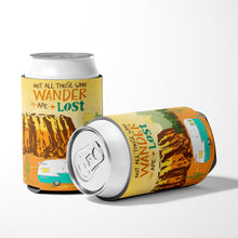 Load image into Gallery viewer, Retro Camper Camping Wander Can or Bottle Hugger VHA3025CC