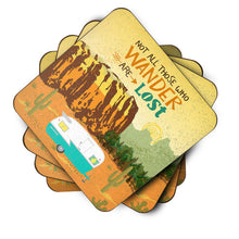 Load image into Gallery viewer, Retro Camper Camping Wander Foam Coaster  VHA3025FC