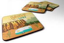 Load image into Gallery viewer, Retro Camper Camping Wander Foam Coaster  VHA3025FC