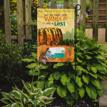 Load image into Gallery viewer, Retro Camper Camping Wander Garden Flag - Outdoor Decorative Yard Flag VHA3025GF