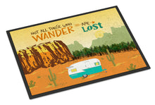 Load image into Gallery viewer, Retro Camper Camping Wander Doormat - 18x27 Decorative Floor Mat – Indoor/Outdoor Rug with Artistic Flair VHA3025MAT