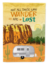 Load image into Gallery viewer, Airstream Camper Camping Wander Flag Canvas House Size VHA3026CHF