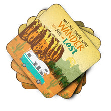 Load image into Gallery viewer, RV Camper Camping Wander Foam Coaster  VHA3027FC