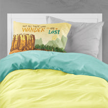 Load image into Gallery viewer, RV Camper Camping Wander Fabric Standard Pillowcase – Artistic Decorative Front, White Back VHA3027PILLOWCASE