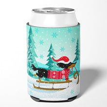 Load image into Gallery viewer, Merry Christmas Dachshund Can or Bottle Hugger VHA3030CC