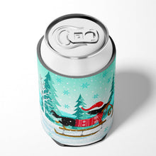 Load image into Gallery viewer, Merry Christmas Dachshund Can or Bottle Hugger VHA3030CC