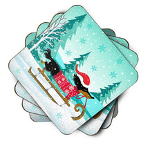 Load image into Gallery viewer, Merry Christmas Dachshund Foam Coaster  VHA3030FC