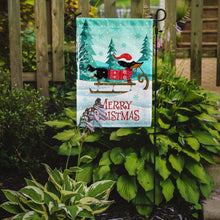 Load image into Gallery viewer, Merry Christmas Dachshund Garden Flag - Outdoor Decorative Yard Flag VHA3030GF