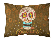 Load image into Gallery viewer, Day of the Dead  Standard Pillowcase – Artistic Decorative Front, White Back VHA3031PILLOWCASE