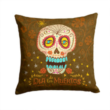 Load image into Gallery viewer, Day of the Dead Throw Pillow - 14x14 Decorative Pillow – Art for Your Home &amp; Patio VHA3031PW1414