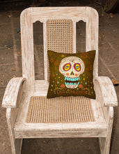 Load image into Gallery viewer, Day of the Dead Fabric Decorative Pillow VHA3031PW1818