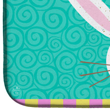 Load image into Gallery viewer, Happy Easter Rabbit Dish Drying Mat – Absorbent, Artistic Kitchen Essentials VHA3032DDM
