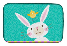 Load image into Gallery viewer, Happy Easter Rabbit Dish Drying Mat – Absorbent, Artistic Kitchen Essentials VHA3032DDM