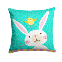 Load image into Gallery viewer, Happy Easter Rabbit Throw Pillow - 14x14 Decorative Pillow – Art for Your Home &amp; Patio VHA3032PW1414