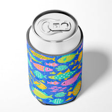 Load image into Gallery viewer, Little Colorful Fishes Can or Bottle Hugger VHA3034CC