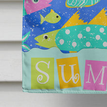 Load image into Gallery viewer, Little Colorful Fishes Flag Canvas House Size VHA3034CHF