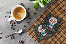Load image into Gallery viewer, Happy Halloween Day of the Dead Foam Coaster  VHA3035FC