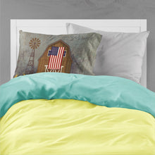 Load image into Gallery viewer, Patriotic Barn Land of America  Standard Pillowcase – Artistic Decorative Front, White Back VHA3036PILLOWCASE