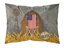 Load image into Gallery viewer, Patriotic Barn Land of America  Standard Pillowcase – Artistic Decorative Front, White Back VHA3036PILLOWCASE