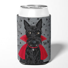 Load image into Gallery viewer, Halloween Vampire Scottie Can or Bottle Hugger VHA3037CC