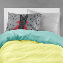 Load image into Gallery viewer, Halloween Vampire Scottie  Standard Pillowcase – Artistic Decorative Front, White Back VHA3037PILLOWCASE