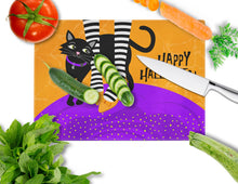 Load image into Gallery viewer, Halloween Witches Feet Glass Cutting Boards – Durable, Decorative Kitchen Art Large VHA3038LCB