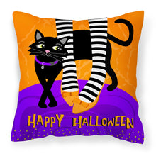 Load image into Gallery viewer, Halloween Witches Feet Fabric Decorative Pillow VHA3038PW1818