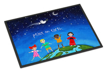 Load image into Gallery viewer, Peace on Earth Doormat - 18x27 Decorative Floor Mat – Indoor/Outdoor Rug with Artistic Flair VHA3039MAT