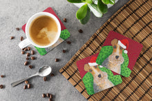 Load image into Gallery viewer, Wire Fox Terrier Christmas Foam Coaster  VHA3040FC