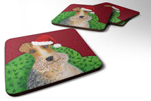 Load image into Gallery viewer, Wire Fox Terrier Christmas Foam Coaster  VHA3040FC