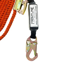 Load image into Gallery viewer, Frontline VLPR3L Premium Vertical Lifeline with Openable Rope Grab and Shock Pack 25'