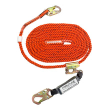 Load image into Gallery viewer, Frontline VLPR3L Premium Vertical Lifeline with Openable Rope Grab and Shock Pack 25'