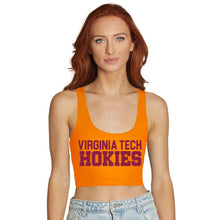 Load image into Gallery viewer, Virginia Tech Orange Crop Tank Top