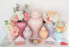 Load image into Gallery viewer, &quot;Love is in the Air&quot; Ginger Jars in Light Lavender