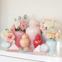 Load image into Gallery viewer, &quot;Love is in the Air&quot; Ginger Jars in Cherry Blossom Pink