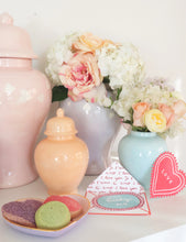 Load image into Gallery viewer, &quot;Love is in the Air&quot; Ginger Jars in Light Lavender