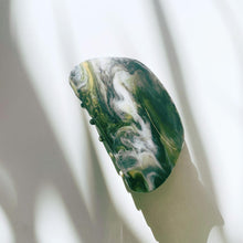 Load image into Gallery viewer, Velvet Claws Black Nebula Hair Clip  | Claw Clip in Velvet Travel Bag