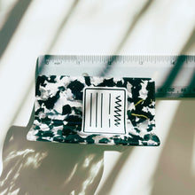 Load image into Gallery viewer, Velvet Claws Composition Book Hair Clip | Claw Clip in Velvet Travel Bag