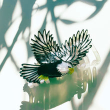Load image into Gallery viewer, Velvet Claws Eagle Hair Claw | Claw Clip in Velvet Travel Bag