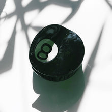 Load image into Gallery viewer, Velvet Claws Eight Ball Hair Claw | Claw Clip in Velvet Travel Bag