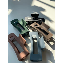 Load image into Gallery viewer, Velvet Claws Hair Clip | The Tilda (Multiple Colors) | Claw Clip in Velvet Travel Bag