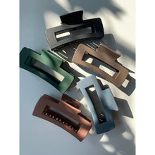 Load image into Gallery viewer, Velvet Claws Hair Clip | The Tilda (Multiple Colors) | Claw Clip in Velvet Travel Bag