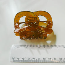Load image into Gallery viewer, Velvet Claws Pretzel Hair Claw | Claw Clip in Velvet Travel Bag