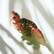 Load image into Gallery viewer, Velvet Claws T-Rex Hair Claw | Claw Clip in Velvet Travel Bag