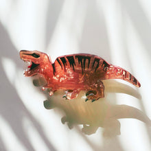 Load image into Gallery viewer, Velvet Claws T-Rex Hair Claw | Claw Clip in Velvet Travel Bag