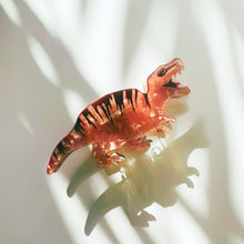 Load image into Gallery viewer, Velvet Claws T-Rex Hair Claw | Claw Clip in Velvet Travel Bag