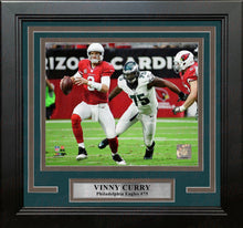 Load image into Gallery viewer, Vinny Curry in Action Philadelphia Eagles Framed Football Photo